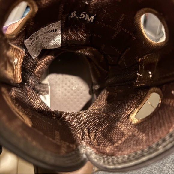 Durango DWRD022 Sz 8.5 M Lady Rebel Steel Toe Cowgirl Western Boots - Picture 11 of 13